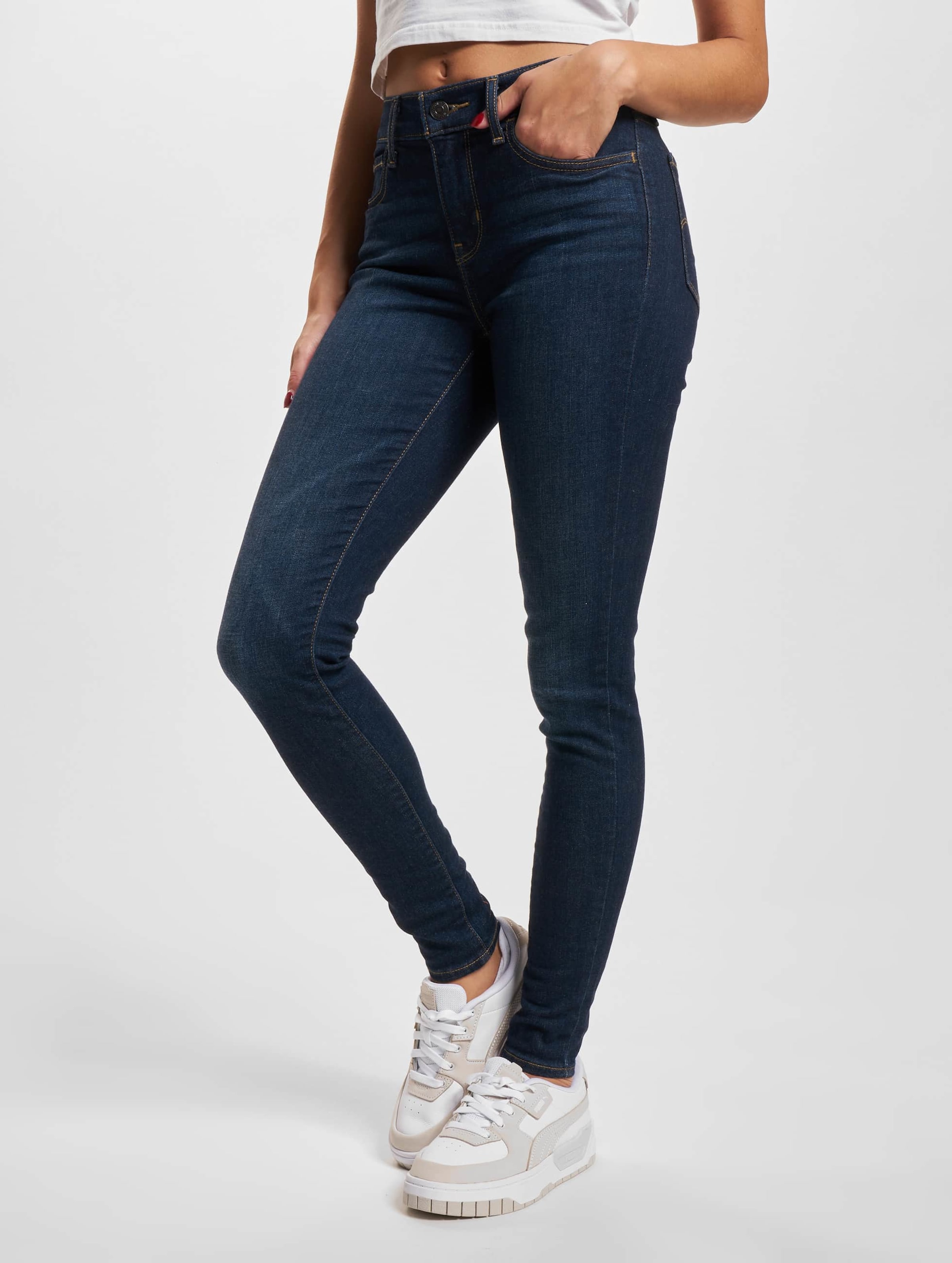 Levi's Levi's® 710 Skinny Jeans Vrouwen op kleur blauw, Maat W27_L30