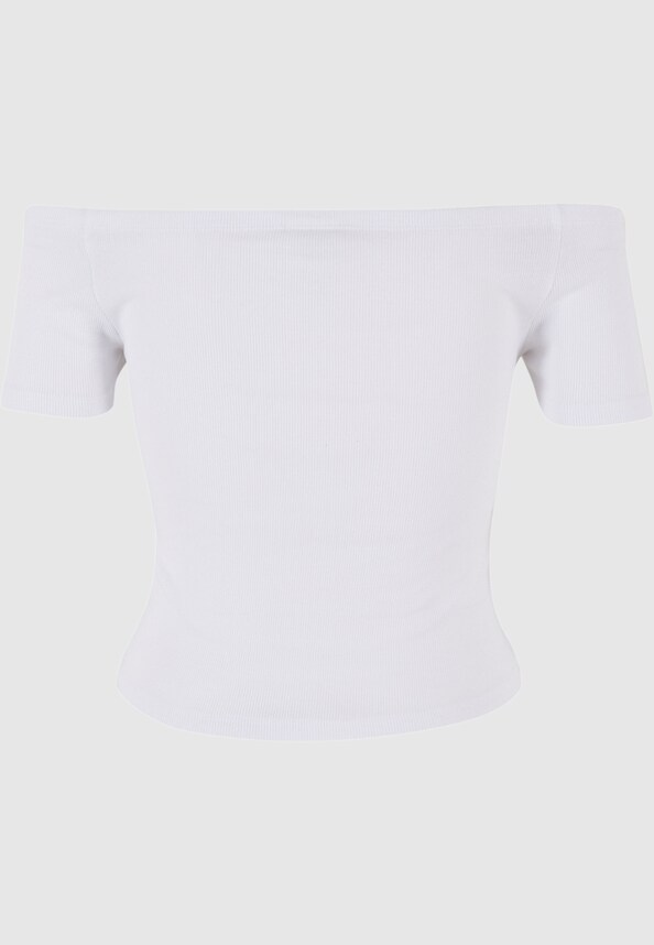Ladies Organic Off Shoulder Rib-6