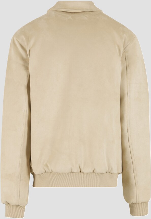 Kani Legacy Faux Suede Bowling Jacket-5