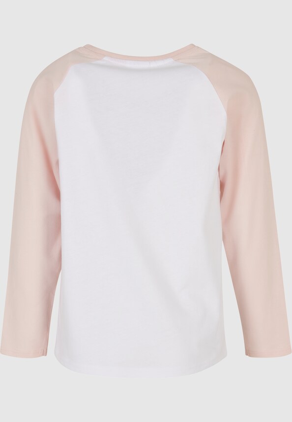 Girls Contrast Raglan -8