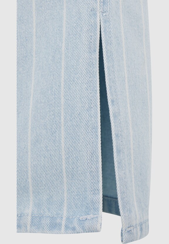 KW221-088-1 KK OG Pinstripe Slit Jeans-10