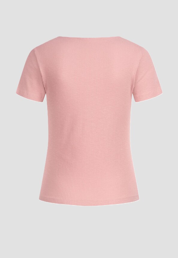 AIKI V-Neck Raff T-Shirt-1