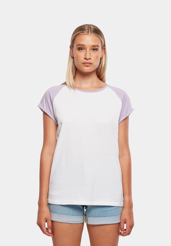 Ladies Contrast Raglan-1