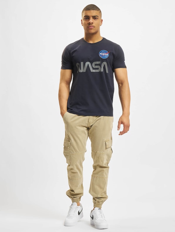 Alpha Industries NASA Reflective T-Shirt-6