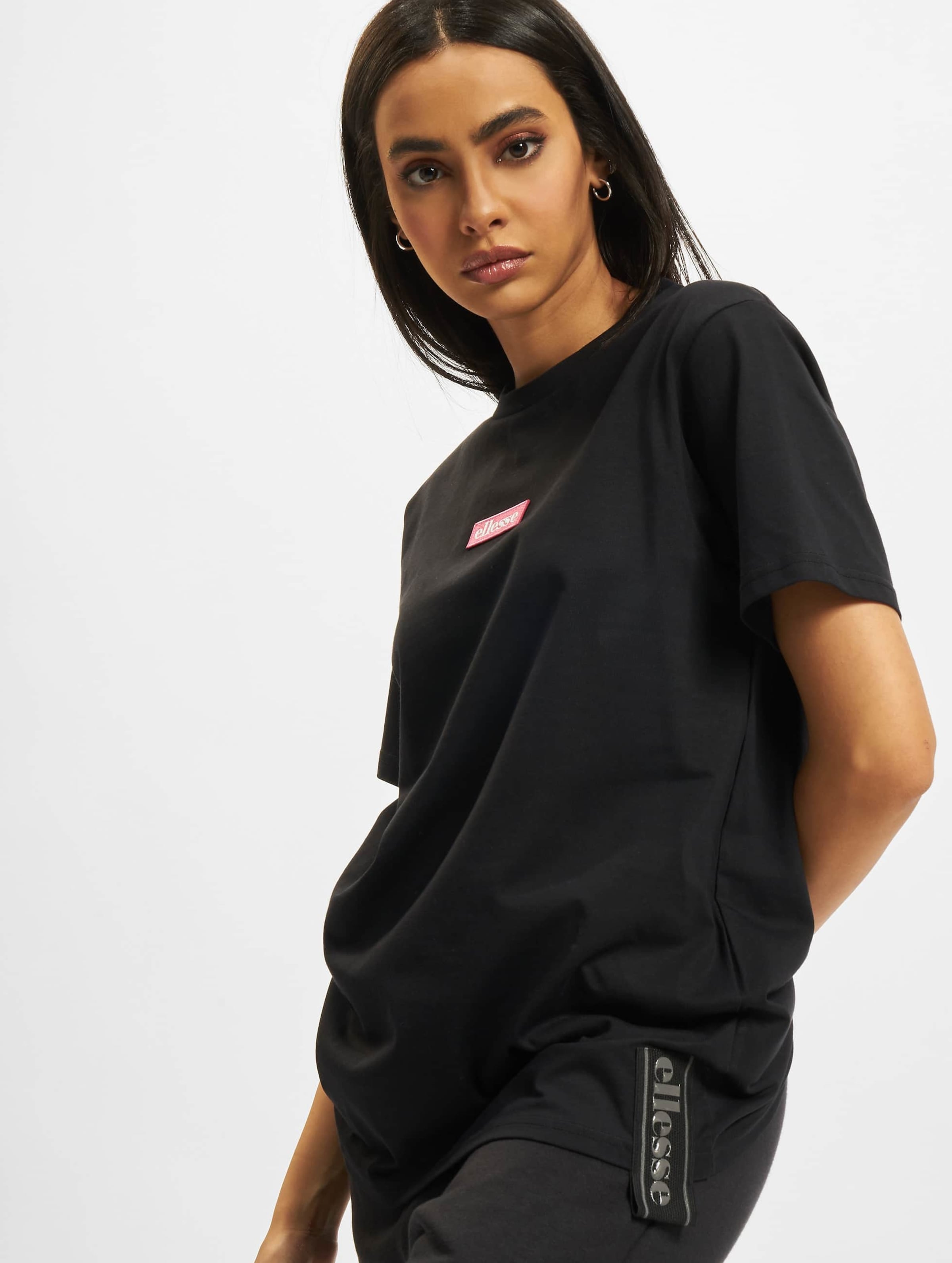 Ellesse Noco T-Shirt Vrouwen op kleur zwart, Maat XS