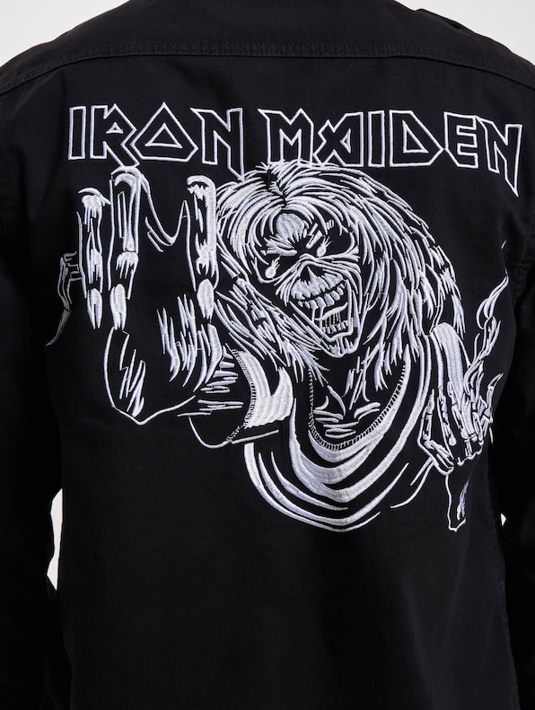 Brandit Iron Maiden Vintage Long Sleeve Eddy Shirt-3