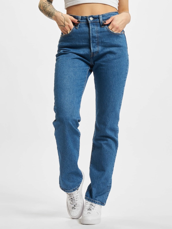 Levi's 501® Crop Straight Fit Jeans-0