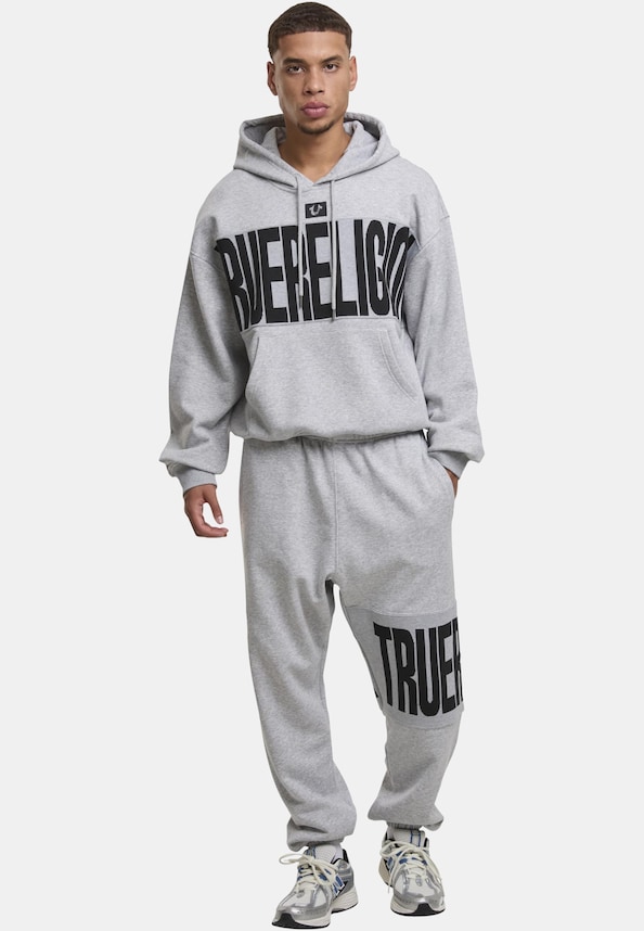 KNIT PANEL TR CINCHED HOODIE-3