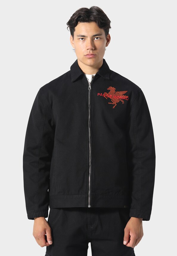CANVAS RACE JACKET-0