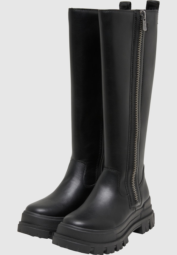 ASPHA BOOT HI ZIP - VEGAN NAPPA-0