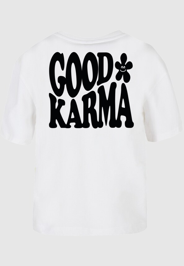 Good Karma Happy Flower Tee-3