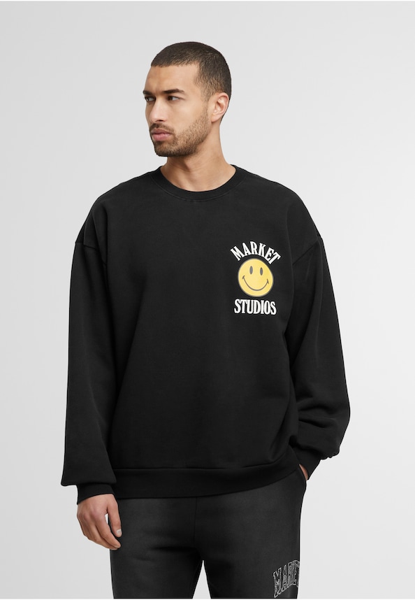 SMILEY LOCKUP CREWNECK-0