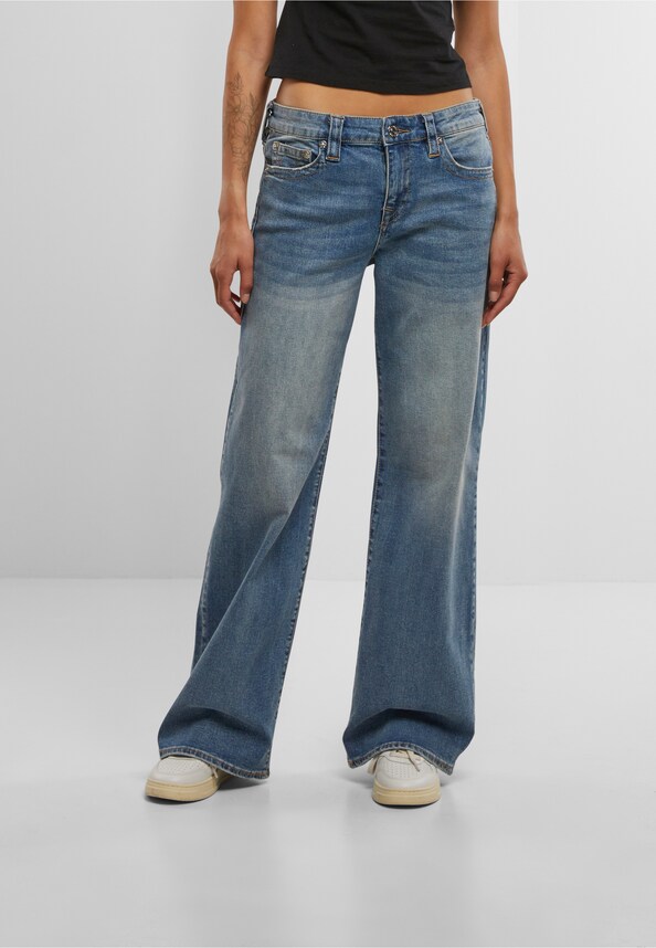 BOBBI BAGGY JEAN MEDIUM WASH-0