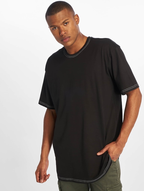 Heavy Oversized Contrast Stitch-0