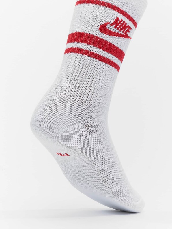 Nike Everyday Essential CR Socks White/University Red/University-2