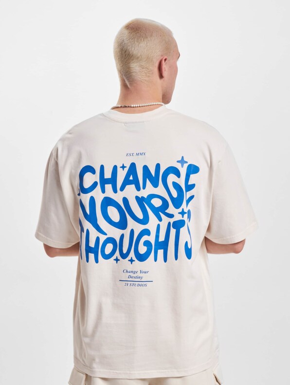 2Y Studios Thoughts Oversize T-Shirt-2