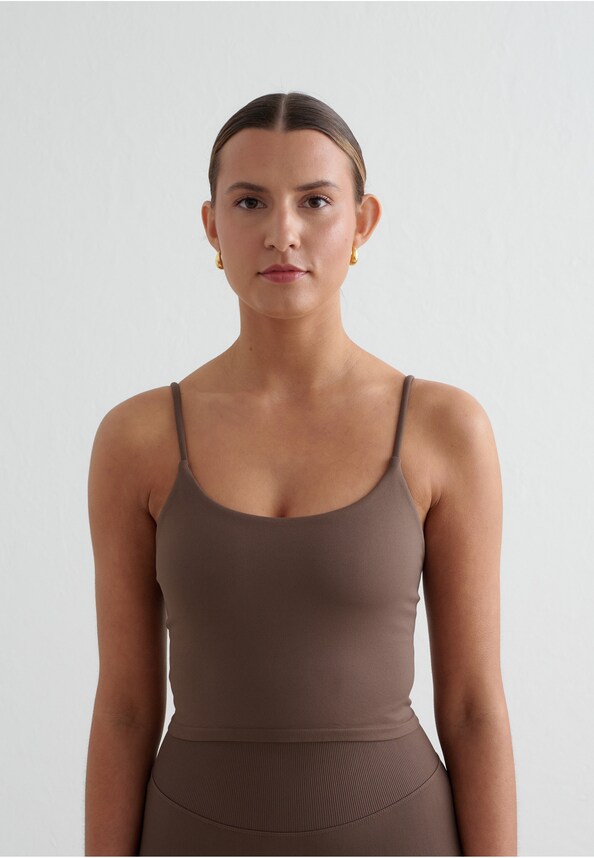 Shape Seamless Strap Singlet-0