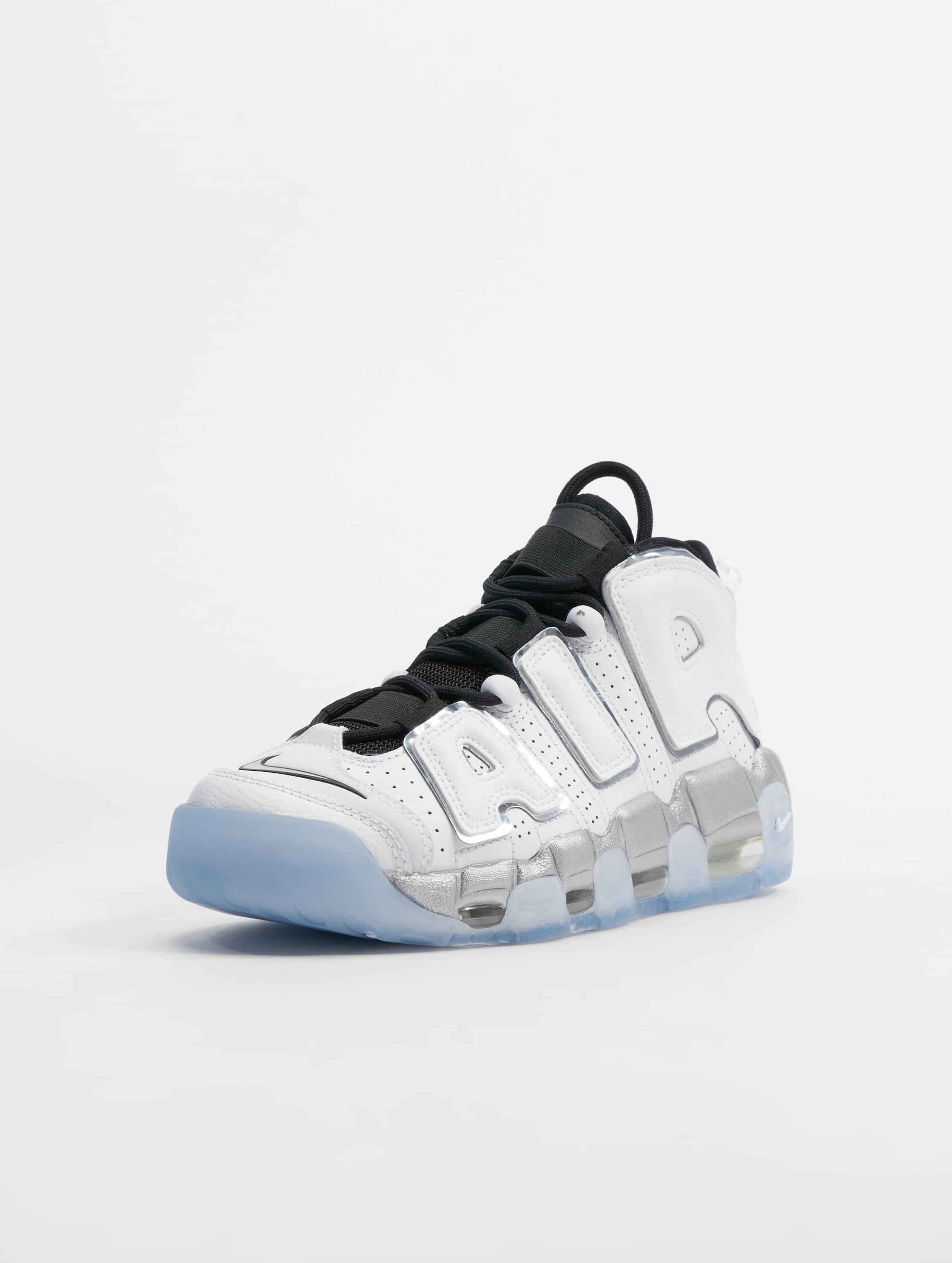 Nike uptempo 2025 white and chrome