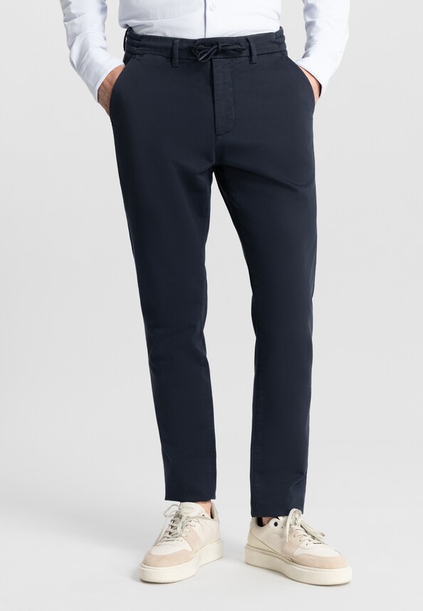 The Lancaster Tapered Jogger Twill Knit-0