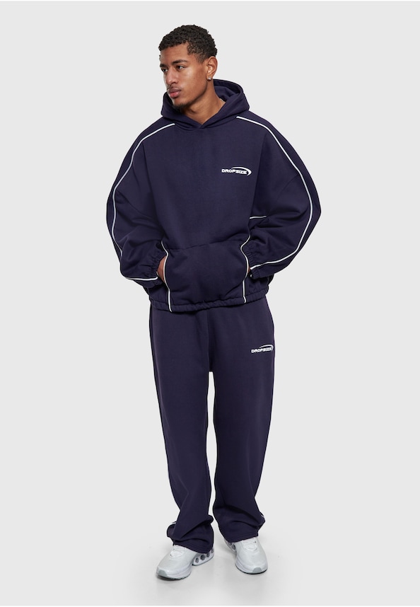 PIPING OPEN LEG JOGGER-3