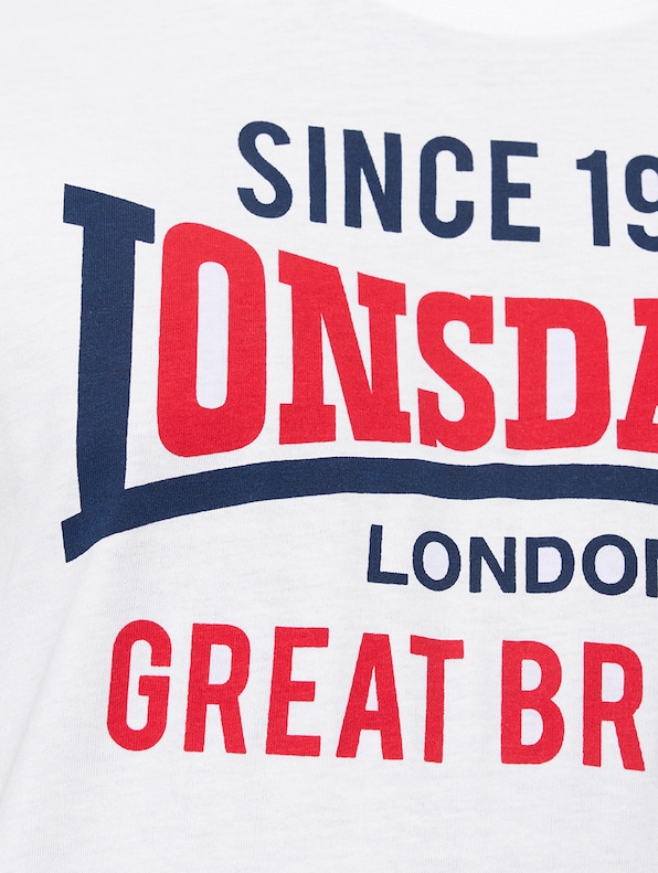 Lonsdale London Collessie Double Pack T-Shirts-4