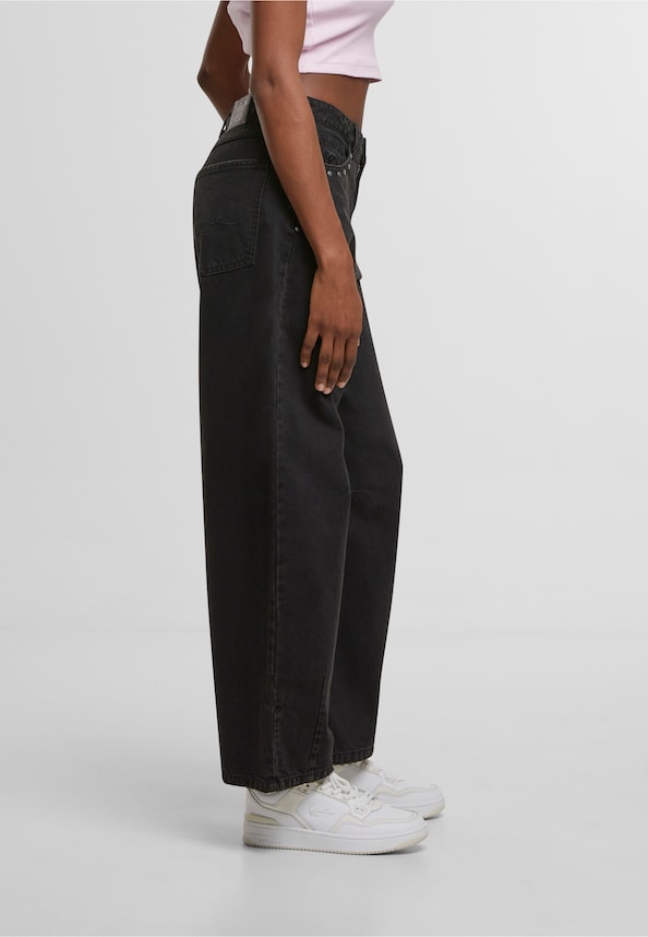 Signature Baggy  Denim Pants-3