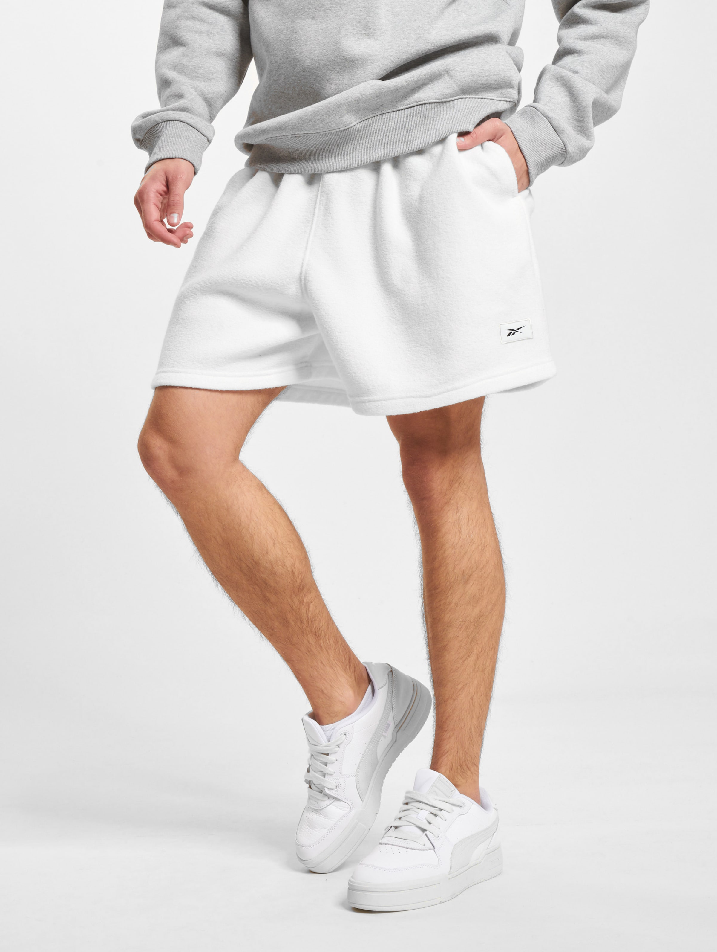 Reebok Classic Shorts Mannen op kleur wit, Maat L