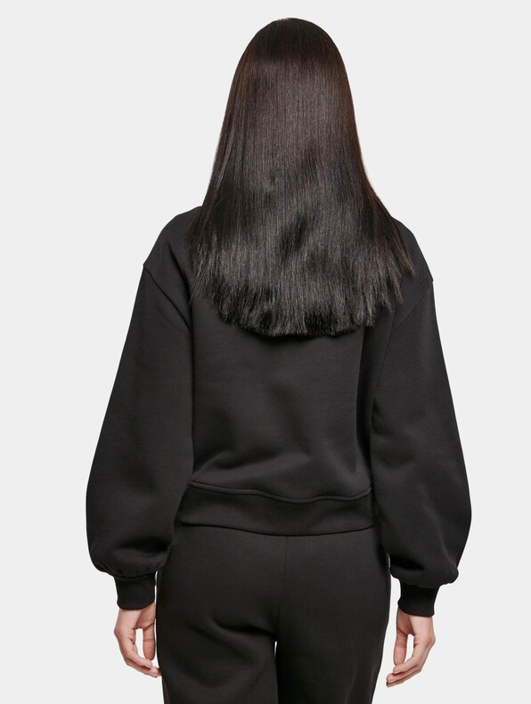 Ladies Oversized High Neck Troyer Crew-1