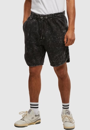 Washed Piped Shorts