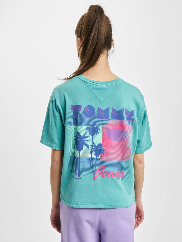 Tommy Jeans Crop Vintage T-Shirt-1