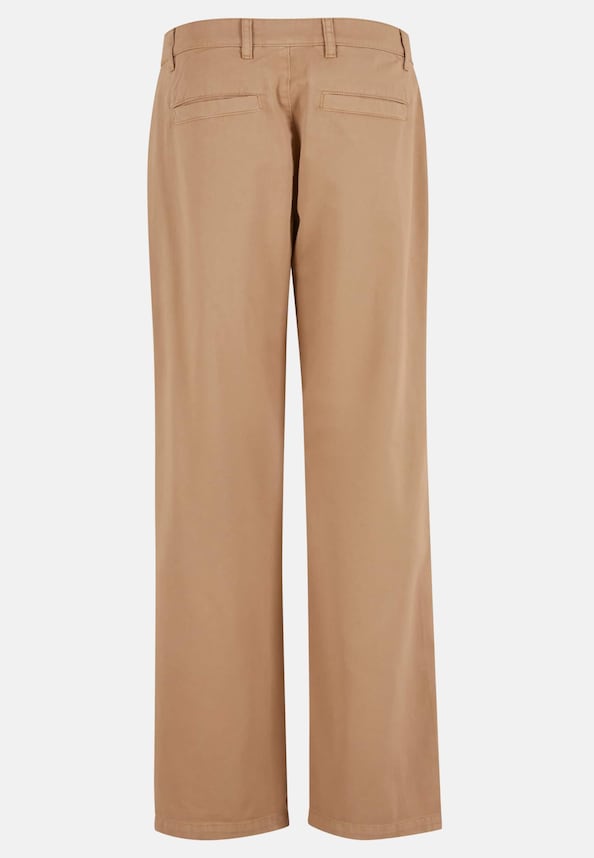 Pleated Twill Pants-5