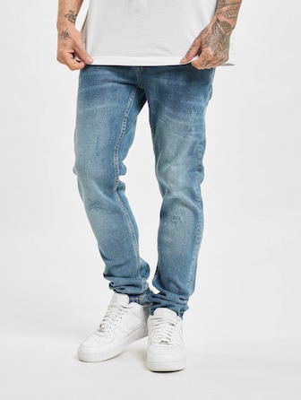 Denim Project Mr Red Light Destroy Slim Fit Jeans