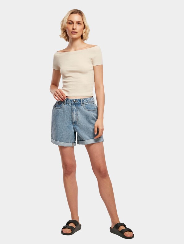 Ladies Off Shoulder Rib-5