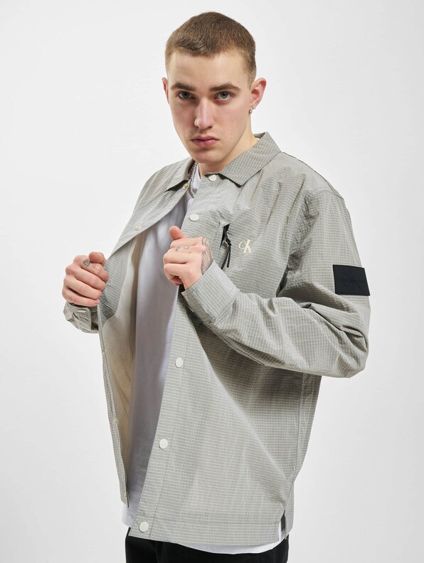 Calvin Klein Ripstop Shirt Eggshell-0