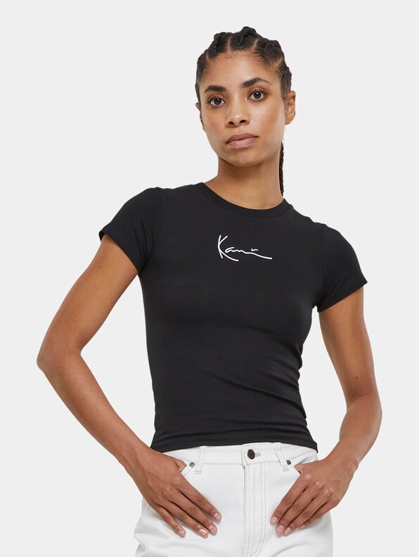 Karl Kani Small Signature Essential Tight T-Shirt-0