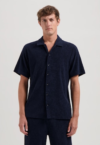 Myron Shirt Jacquard Toweling
