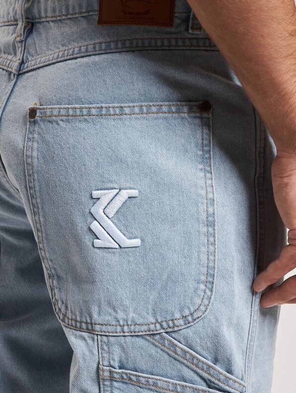 Retro Tape Workwear Denim Loose Fit-3