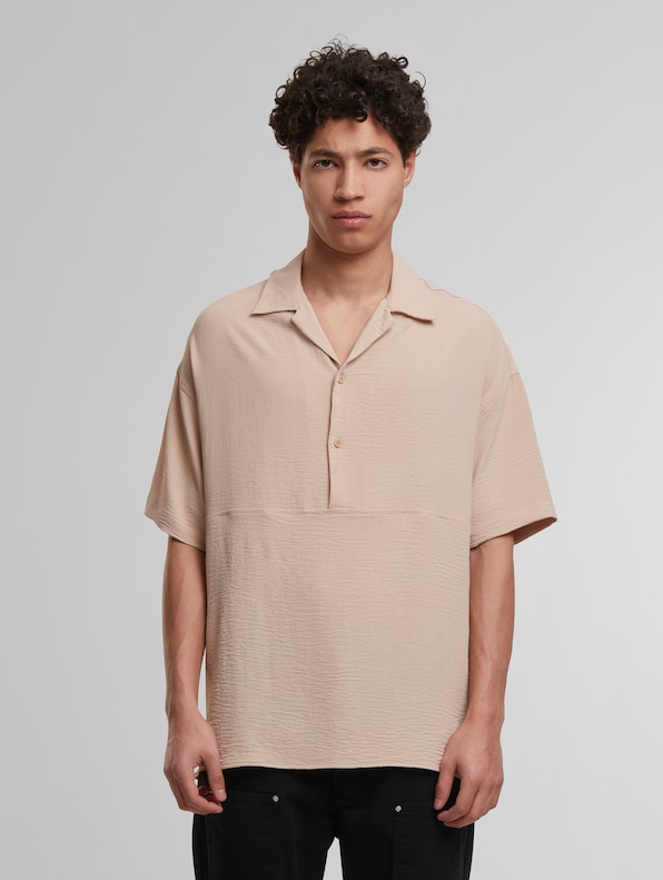 2Y Premium Wrinkled Textured Blouse Hemd-2