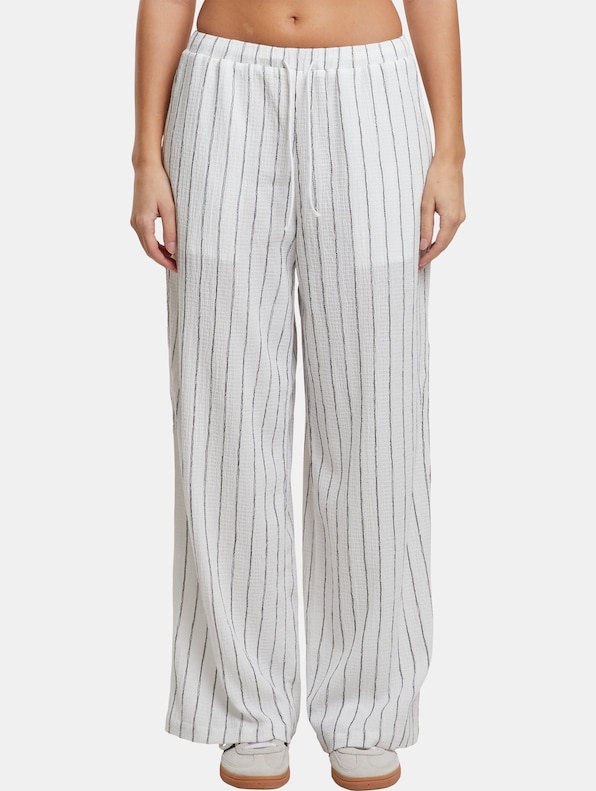 Ladies Structured Striped Relaxed Fit-2
