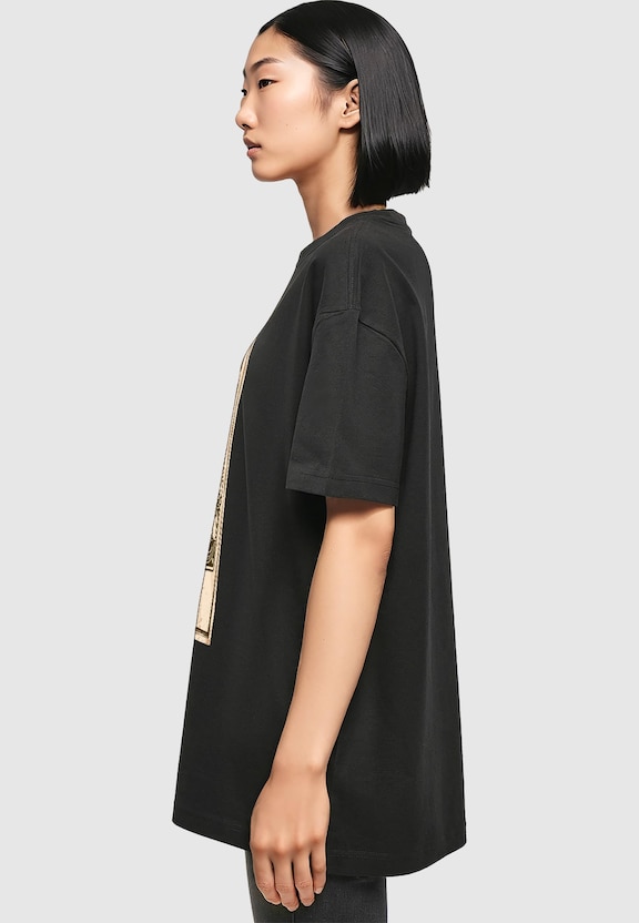 Ladies Retro Boom Oversized Boyfriend Tee-2