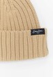 JA233-003-1 Script Flag Label Short Beanie-1