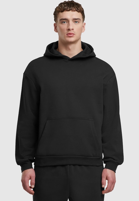 Oversized Light Brushed Fleece Hoody-2