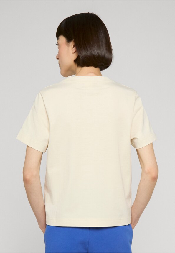 Ladies Basic Boxy Tee-1