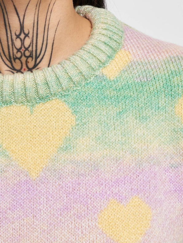 Aida L/S Heart Knit-3