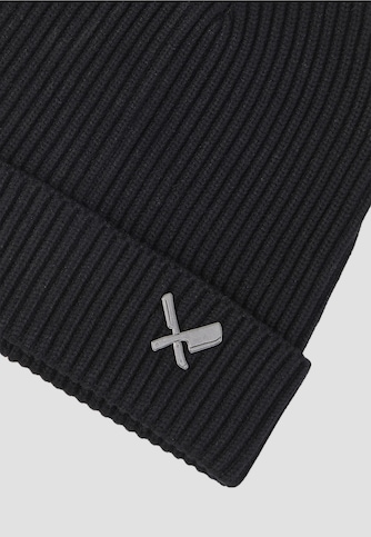 Metal Plate Blades Rib Beanie