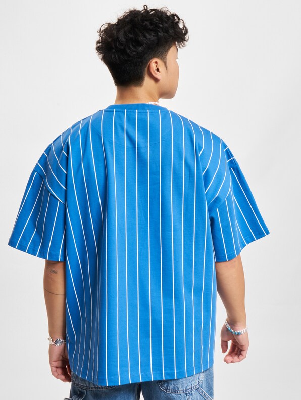 Small Signature Boxy Heavy Jersey Pinstripe -1