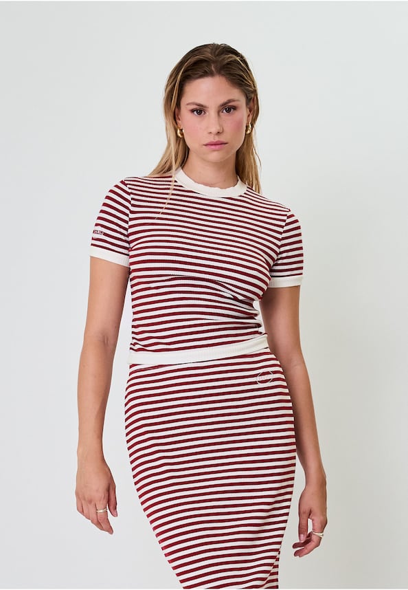 Nuala Striped Tee-0