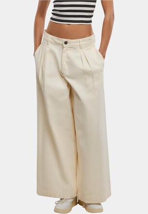 Ladies Wide Leg Light Denim Pants