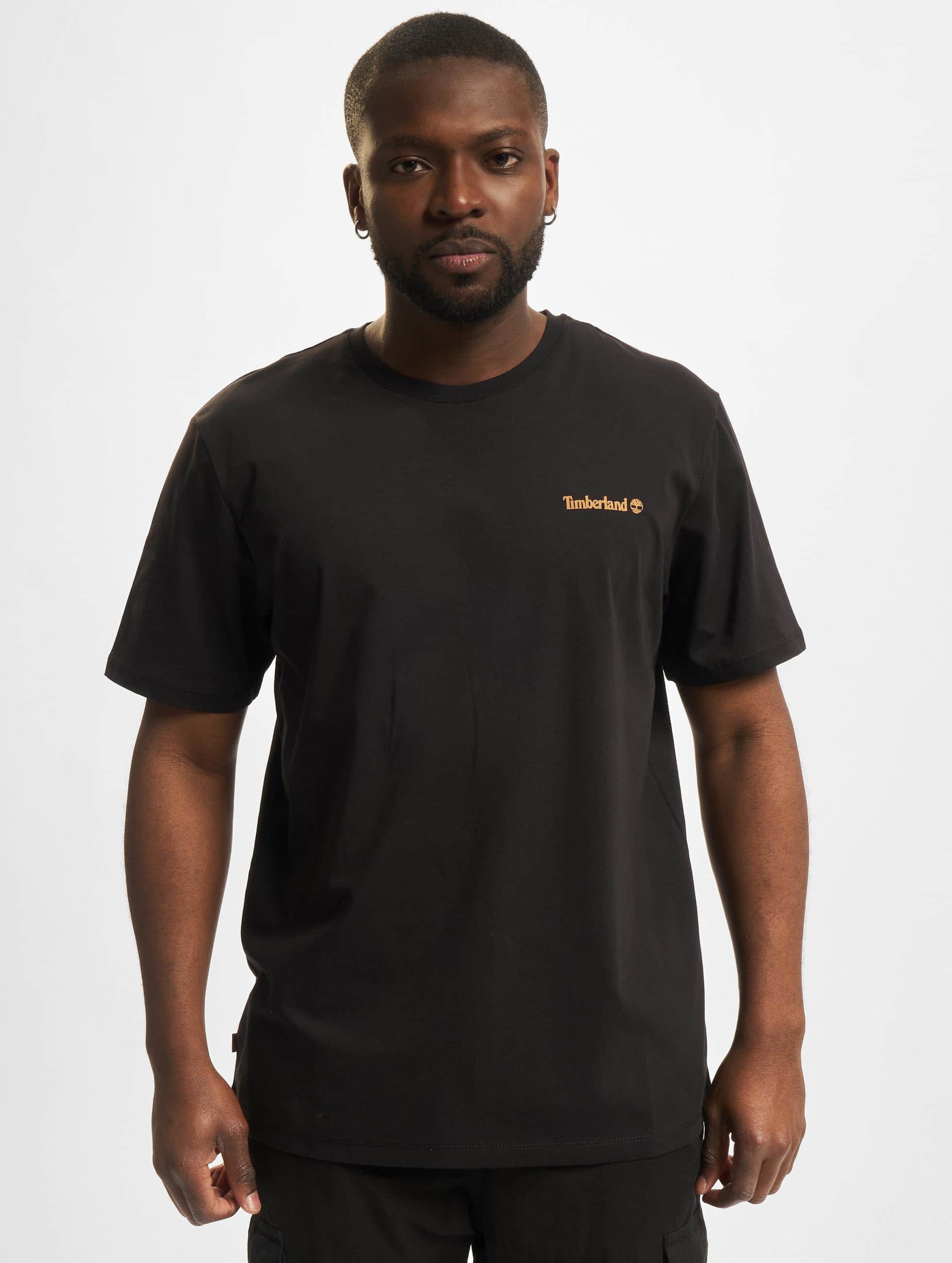 Timberland logo deals t shirt