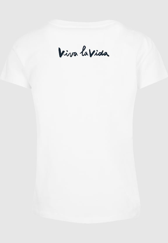 Ladies Frida Kahlo - Viva la vida 2 Box Tee-1